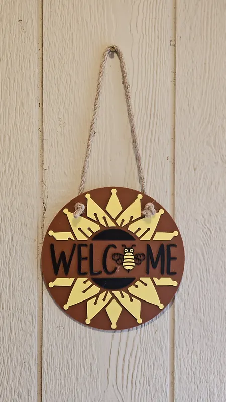 Decorative Craft Sign - 3D printed home decor sign